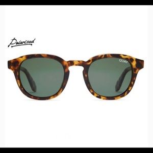 Quay Walk On Polarized tortoiseshell sunglasses